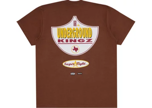Supreme UGK Super Tight Tee Brown
