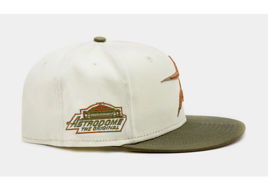 Shoe Palace Exclusive Houston Astros Chrome Olive 59Fifty Fitted