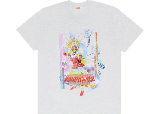 Supreme Electromagnetic Tee Ash Grey