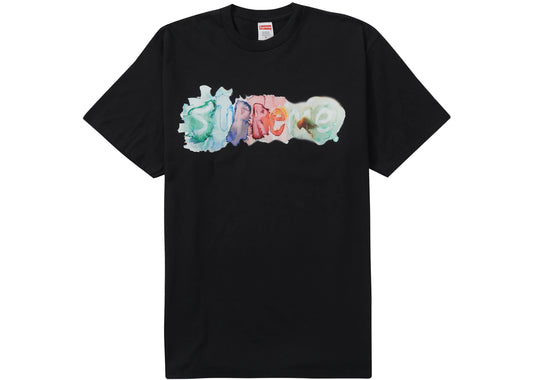 Supreme Watercolor Tee Black