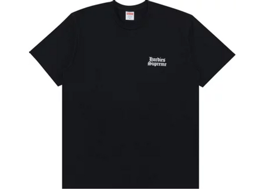 Supreme x Hardies Dog Tee Black