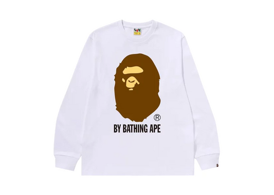 A Bathing Ape by Bathing Ape L/S Tee in White