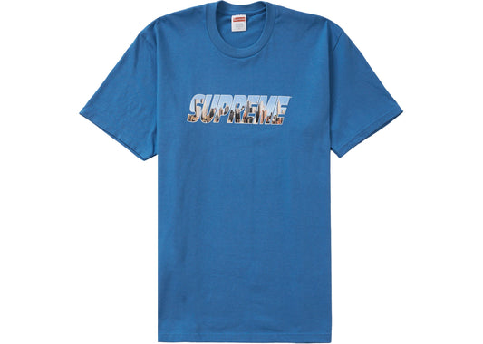 Supreme Gotham Tee Faded Blue