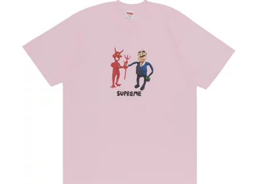 Supreme Business Tee Light Pink