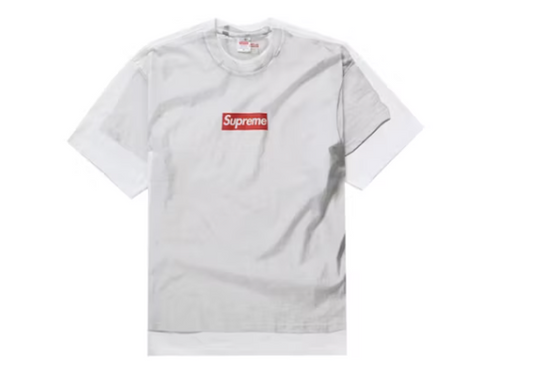 Supreme MM6 Maison Margiela Box Logo Tee White