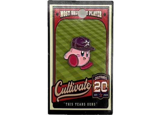 CultivateLLC Purple Hat Kirby Pin