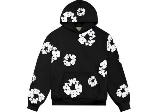 DENIM TEARS THE COTTON WREATH SWEATSHIRT BLACK