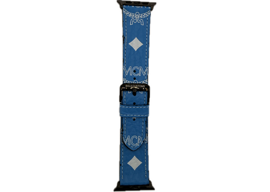 Big A Customz Blue MCM Watchband 42mm