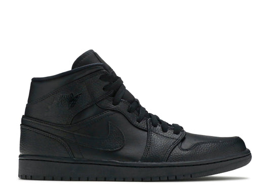 Air Jordan 1 Mid Triple Black 2020