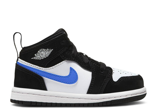 Air Jordan 1 Mid TD Black Racer Blue