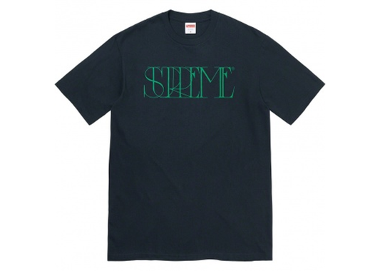 Supreme Trademark Tee Navy