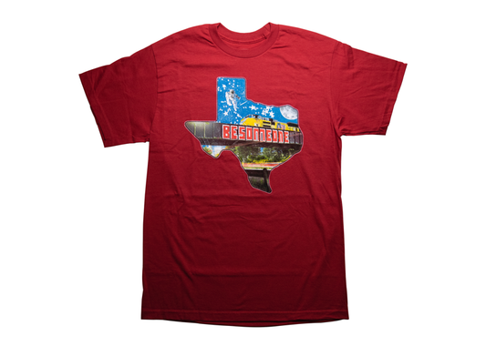 Be Someone Texas Tee Red