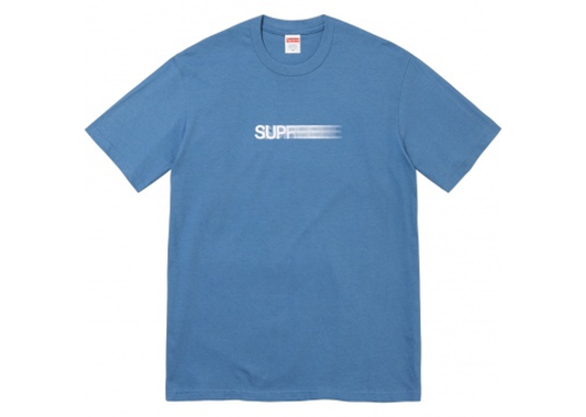 Supreme Motion Logo Tee (SS23) Faded Blue