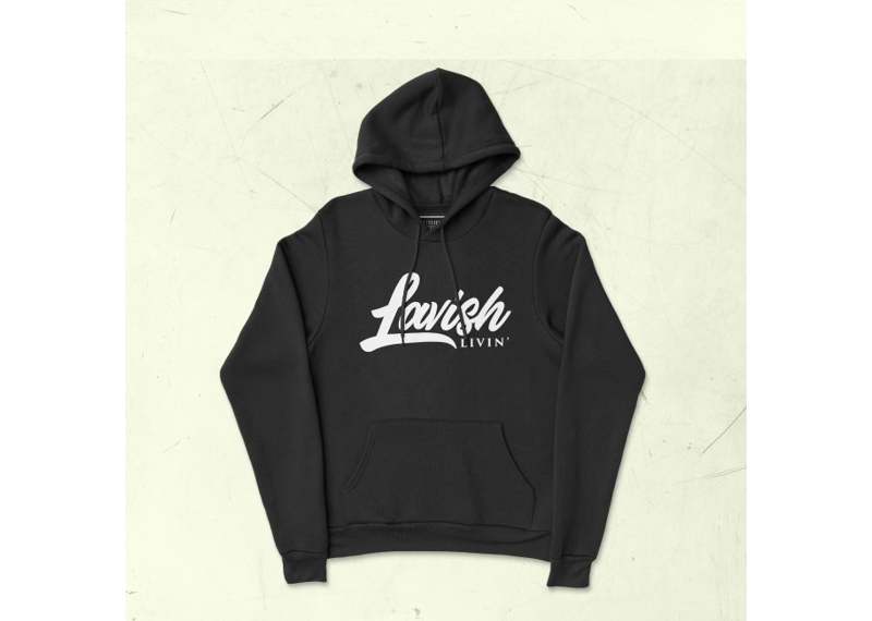 Lavish Logo Hoodie Black