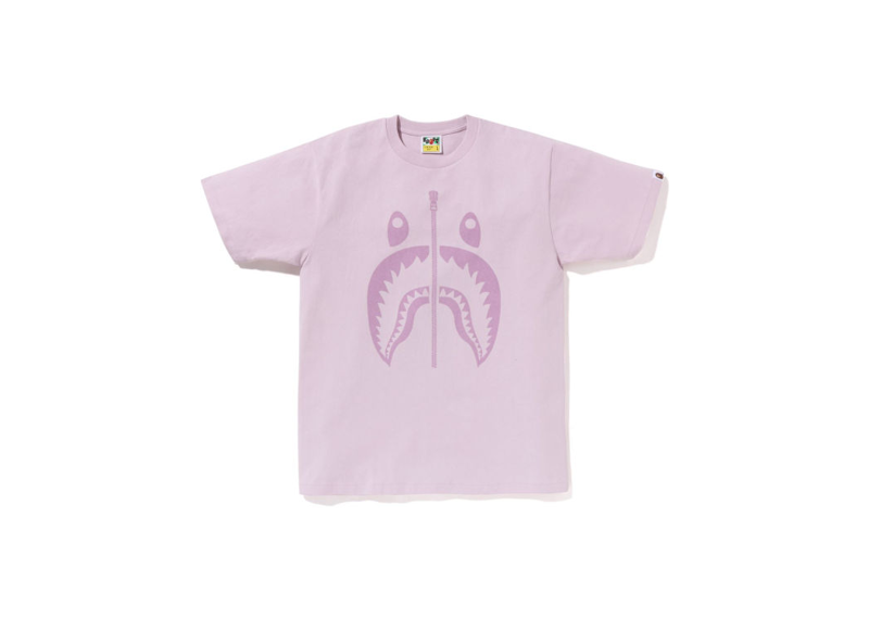 BAPE Pigment Shark Tee (SS23) Purple