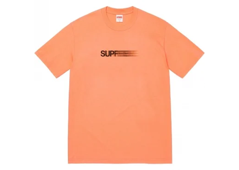 Supreme Motion Logo Tee (SS23) Peach