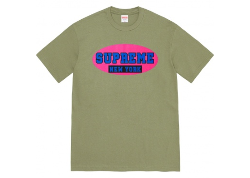 Supreme New York Tee Light Olive