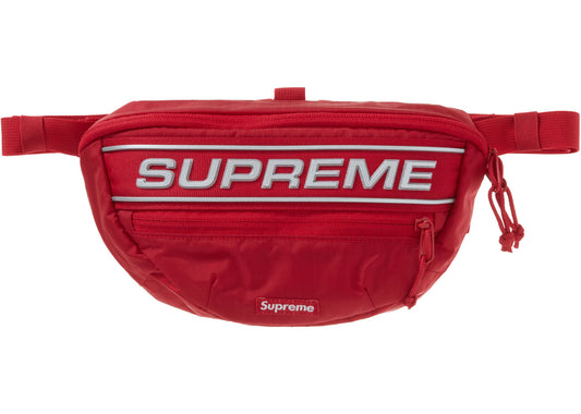 Supreme Logo Waist Bag Red