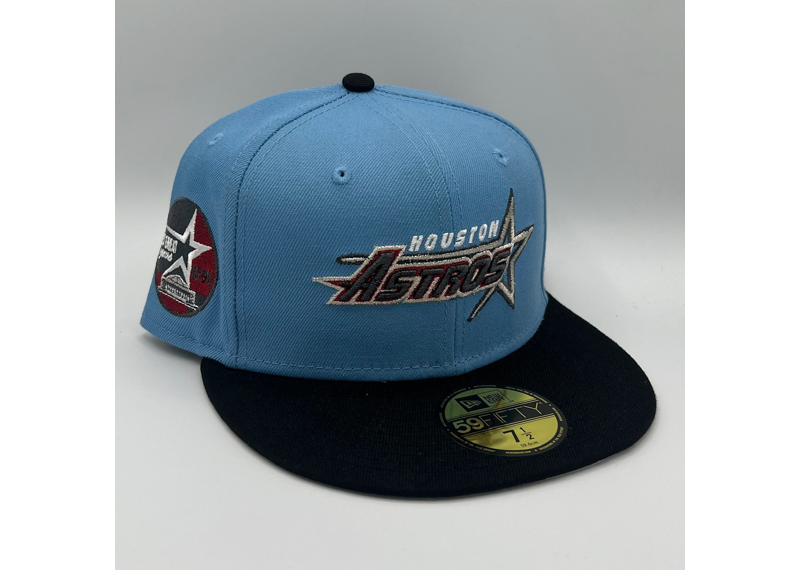 Astros Travis Scott Light Blue/Black/Metallic Silver 35 Great Years â Exclusive Elements